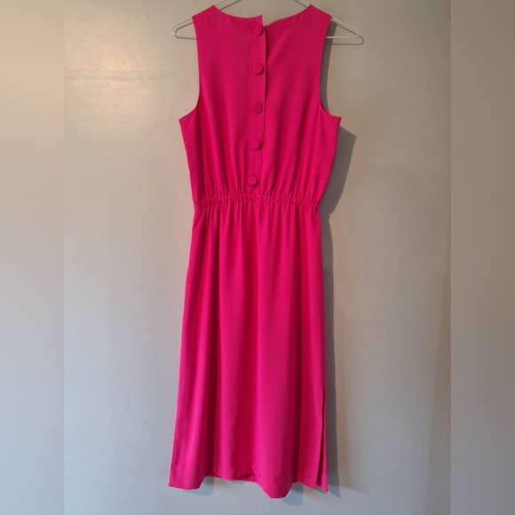 J Crew Button Back Midi Dress - 0 - Picture 5 of 13